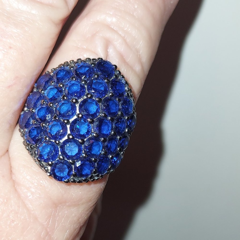 BLUE SPINEL RING